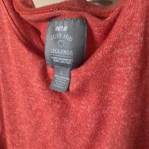 AERIE just add leggings long sleeve tee